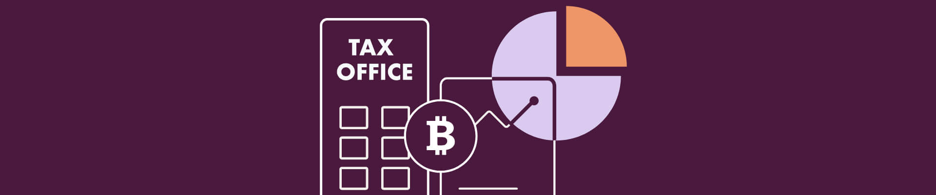 tax office illustration with graphs